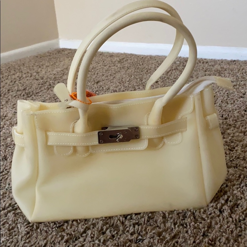 Yellow Jelly purse